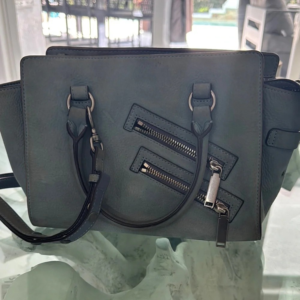 Rebecca Minkoff Blue Small Jamie Satchel - Picture 2 of 15